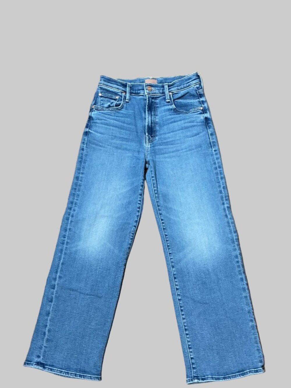 Mother Lil Rambler Zip Flood jeans, Size 25, US Size 0